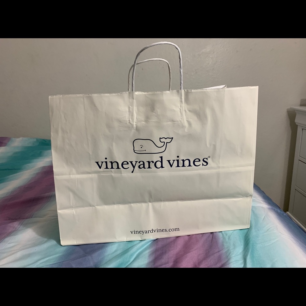 Vineyard vines shopping bag